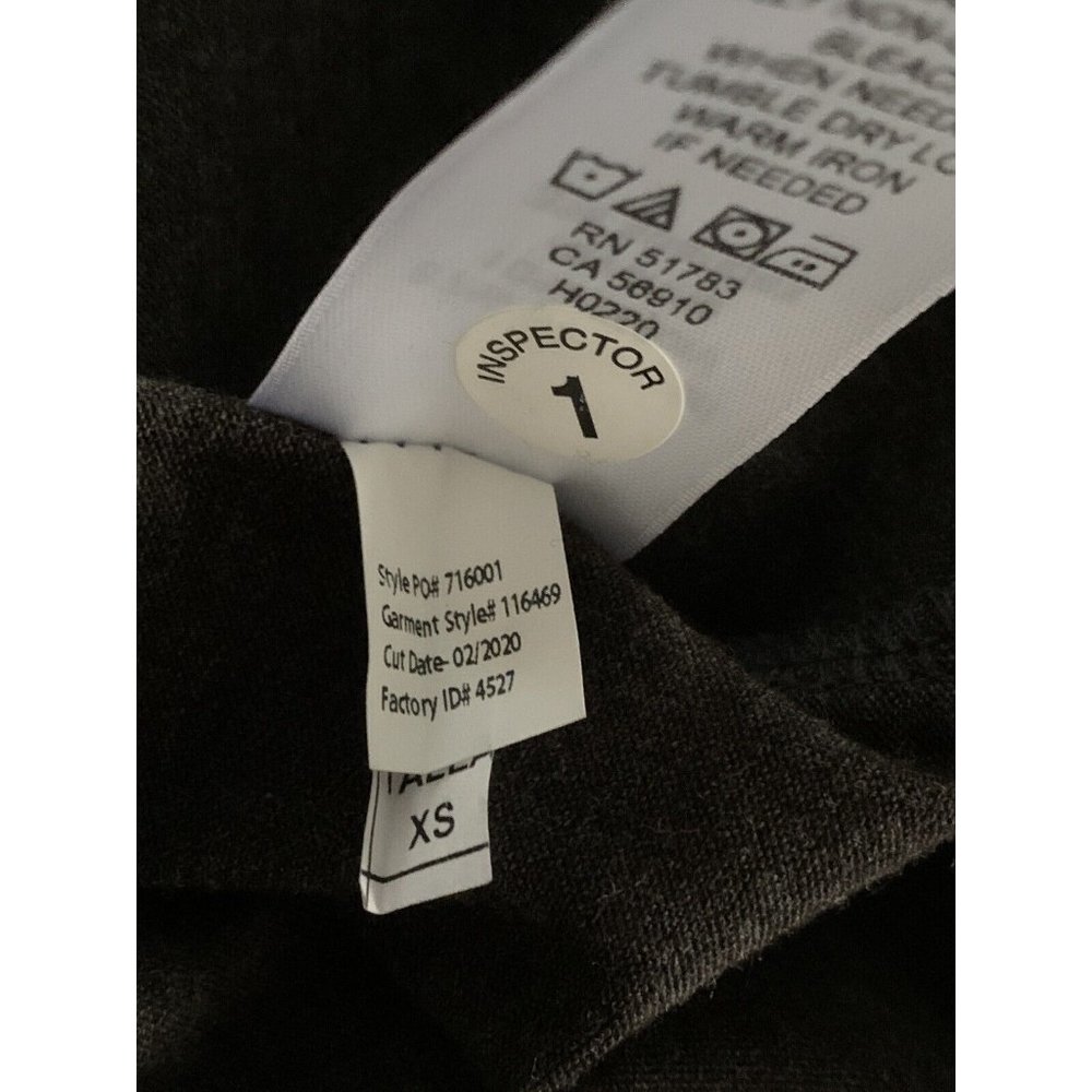 NWT Maurices Sz XS Be Kind Or Be Quiet Graphic Tee Gray Heather S/S - Picture 10 of 10